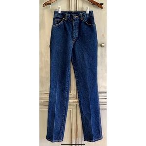 Chic Vintage High Waist Taper Leg Jeans Sz 2/3 4/5